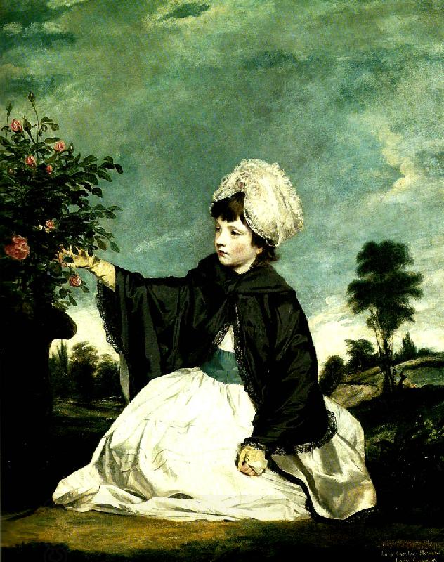 Sir Joshua Reynolds lady caroline howard China oil painting art